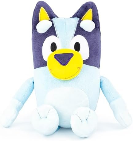 Jay Franco Bluey Plush Mini Pillow Buddy & 40 x 50 Inch Travel Throw Set - Kids Super Soft 2 Piece Blanket Set - Image 5