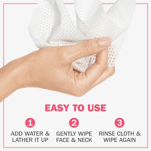 Olay Daily Facials, Daily Clean Makeup Removing Facial Cleansing Wipes, 5-in-1 Water Activated Cloths, Exfoliates, Tones and Hydrates Skin, 66 count - Image 3