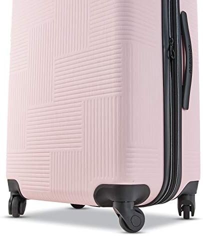 American Tourister Stratum XLT Expandable Hardside Luggage with Spinner Wheels, Pink Blush, Carry-On 21-Inch - Image 4