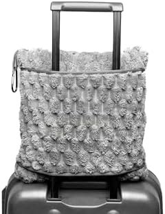 4-in-1 Travel Set: Memory Foam Neck Pillow, Earplugs, Sleep Mask & Blanket – Perfect for Airplane Travel, Road Trips, and Daily Commutes - Image 3