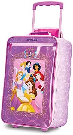 American Tourister Disney Softside Upright Luggage, Princess 2, Carry-On 18-Inch