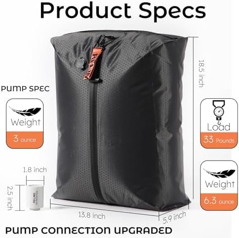 Vacuum Bags for Travel Luggage with Wireless Pump, Revolutionary Reusable Compression Bags for Carry On Suitcases and Backpack, Vacuum Seal Packing cube for Cloth Packing (2PC + PUMP) - Image 6