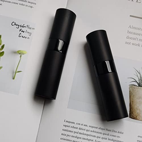 2 PCS/8ml Portable Mini Perfume Atomizer bottles, Empty Refillable Spray Bottle with 3 Types of Refill Tools, Pocket Travel Perfume Sample Bottles(Matte Black) - Image 6