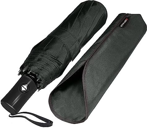 SIEPASA Windproof Travel Compact Umbrella-Automatic Umbrellas for Rain-Compact Folding Umbrella, Travel Umbrella Compact, Small Portable Windproof Umbrellas for Men Women Teenage. - Image 5