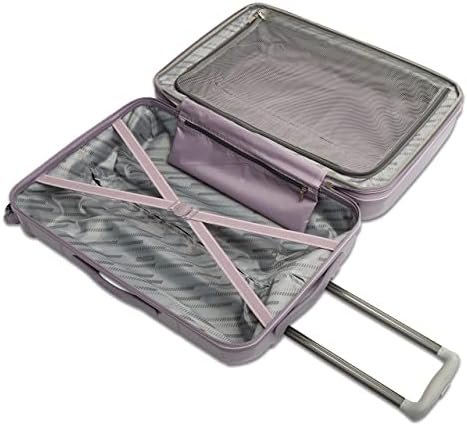 American Tourister Stratum 2.0 Expandable Hardside Luggage with Spinner Wheels, Purple Haze, Carry-on - Image 3