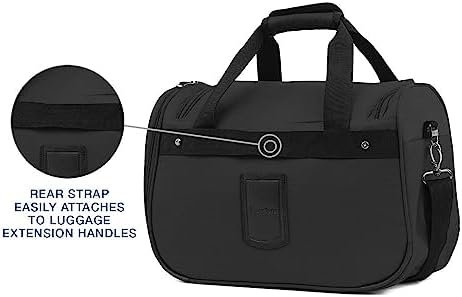 Travelpro Maxlite 5 Softside Lightweight Underseat Carry-On Travel Tote, Overnight Weekender Bag - Image 3