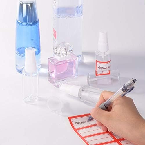Spray Bottle, 1oz/30ml Small Plastic Fine Mist Spray Bottles, Mini Empty Travel Bottles with Funnels and Labels 6 Pack - Image 6
