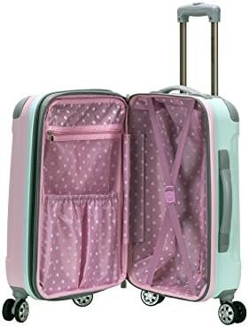 Rockland London Hardside Expandable Luggage with Spinner Wheels, Multicolor, Carry-On 20-Inch - Image 6