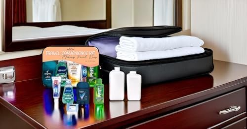 Asom Toiletry Travel Kit - 20 Piece TSA Approved Personal Care & Hygiene Essentials Set for Men & Women, Pre-Filled Convenience for Travel, Airplane Carry-On Ready. - Image 4