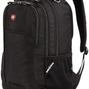 SwissGear Cecil 5505 Laptop Backpack, Black, 18-Inch