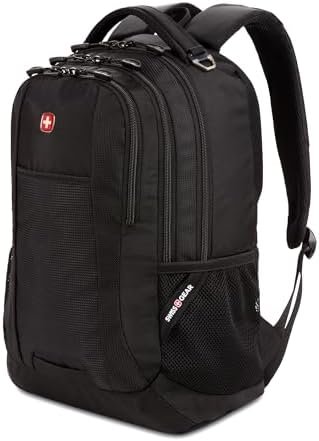 SwissGear Cecil 5505 Laptop Backpack, Black, 18-Inch