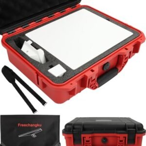 Freechangku For Starlink Mini Case Waterproof Hard Case Starlink Mini Travel Protective Kit,Waterproof Storage Box Carrying Bag Dish Accessories Organizer