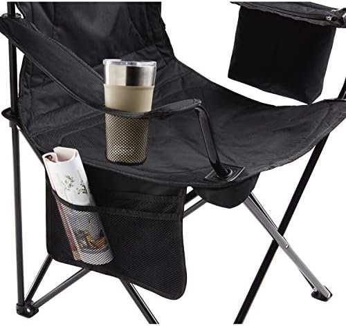 Coleman Portable Camping Chair with 4-Can Cooler - Perfect for Camping, Tailgates, Beach, Sports and More - Image 5