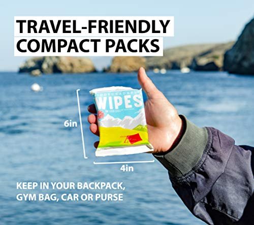 Bar-D Biodegradable Body Wipes with Tea Tree Oil & Aloe Vera - Refreshing Shower Wipes Great for Camping, Hiking, Post Workout and Travel (3-Pack, 10 Wipes/Pack) - Image 5