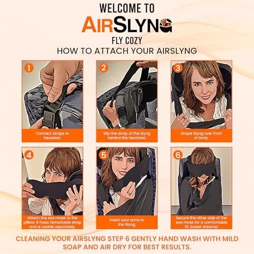 Multifunctional Travel Accessory, Neck Support Pillow, Eye Mask, Blanket-Like Sling - Image 3