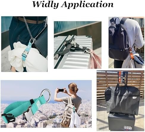 2PCS Add a Bag Luggage Strap Jacket Gripper, Heavy Duty Luggage Straps Carry-on Baggage Suitcase Straps Belts Travel Accessories,Carry Your Extra Bags - Image 4