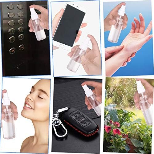 Spray Bottle, 1oz/30ml Small Plastic Fine Mist Spray Bottles, Mini Empty Travel Bottles with Funnels and Labels 6 Pack - Image 7
