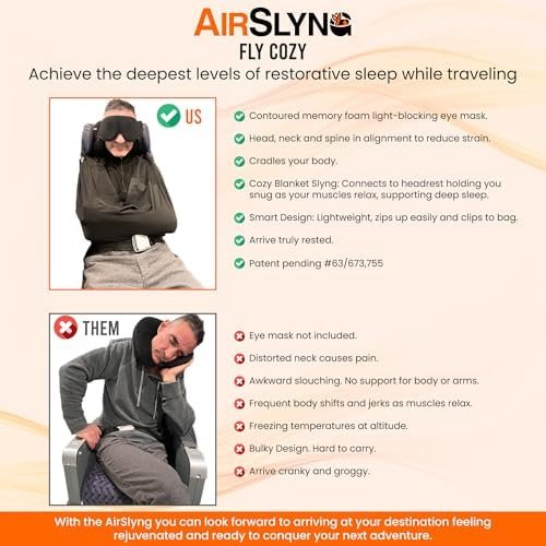 Multifunctional Travel Accessory, Neck Support Pillow, Eye Mask, Blanket-Like Sling - Image 2