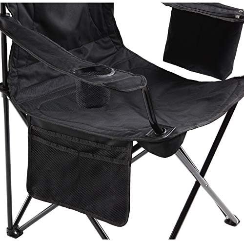 Coleman Portable Camping Chair with 4-Can Cooler - Perfect for Camping, Tailgates, Beach, Sports and More - Image 4
