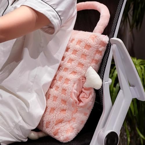 3 In 1 Travel Pillow and Blanket Set with Bag Cute Funny Plush Pillow Blanket Combo with Carrying Handle for Car & plane,Hand Warmer,Pink Throw Pillows for Bed,Sofa,Home Decor,Birthday Gifts for Kids - Image 6