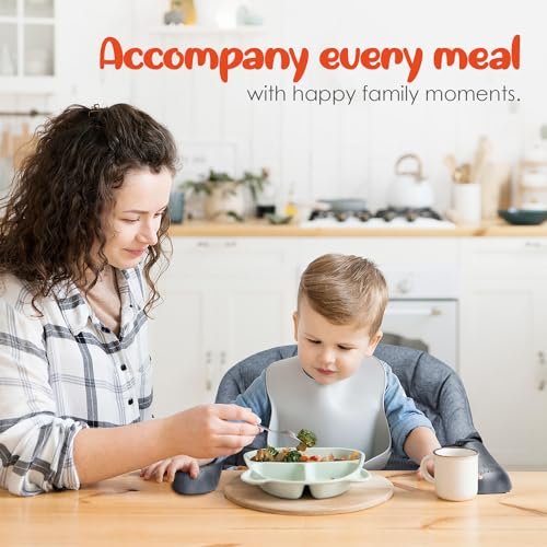 Hook On High Chair,Portable and Foldable High Chair,Suitable for Family and Travel,High Chair for Babies 6-36 Months for Eating & Dining - with Carry Bag(Grey) - Image 7