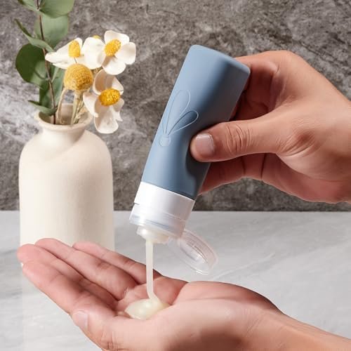 INSFIT Silicone Travel Bottles Set, 17 Pack Travel Size Toiletries, Leakproof Travel Bottles for Toiletries, Travel Accessories for Women, Airplane Travel Essentials, Travel Containers for Toiletries - Image 5