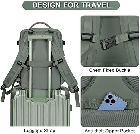 coofay Travel Backpack For Women Men Airline Approved Carry On Backpack Flight Approved Waterproof Sports Luggage Backpack Casual Daypack Small Hiking Backpack - Image 8