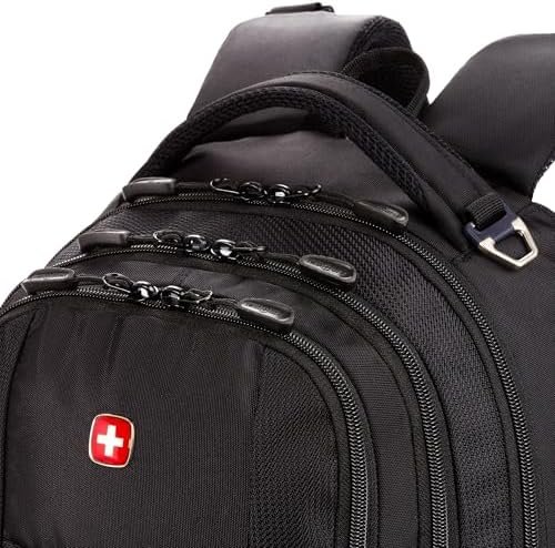 SwissGear Cecil 5505 Laptop Backpack, Black, 18-Inch - Image 7