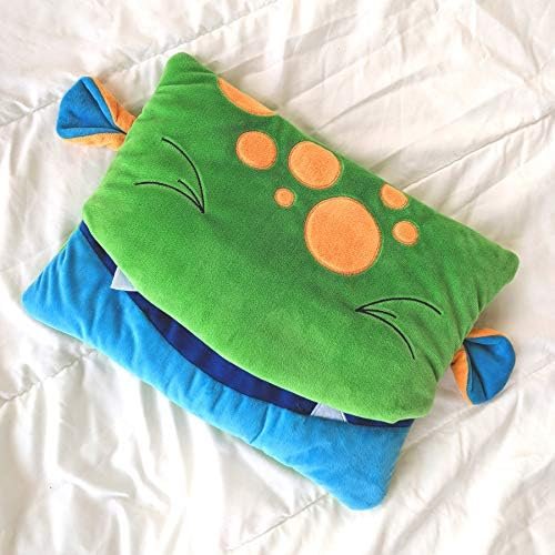 Cute Travel Pillow and Blanket Set - Portable Comfort Item for Children - Moss - Image 4